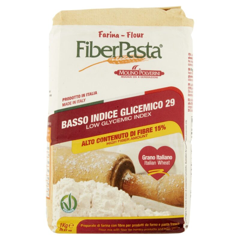 FARINE FIBERPASTA - IG 29 / CG 19.8 Farine vendue sur Al-origin.fr