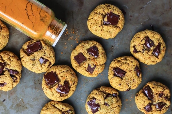 Biscuits beurre de cajou et curcuma