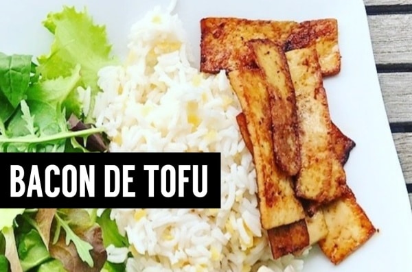 Bacon de tofu
