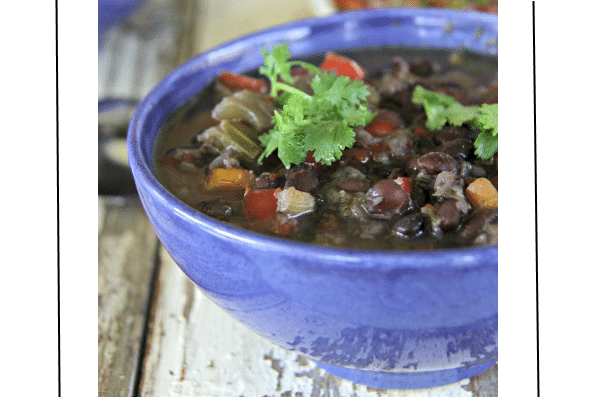 Soupe de Haricots Noirs