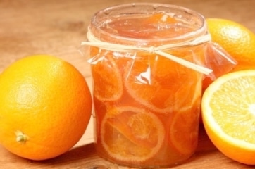 confiture d'orange Ig bas