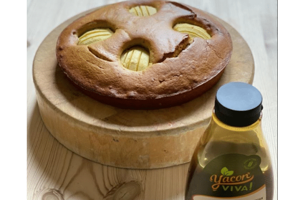 Gâteau aux pommes et sirop de Yacon - Ig Bas