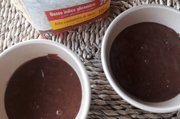 Gâteau minute Chocolat/Poire IG bas