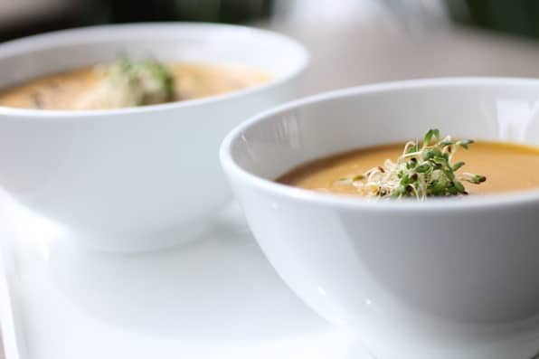 Velouté Topinambours et Chataignes