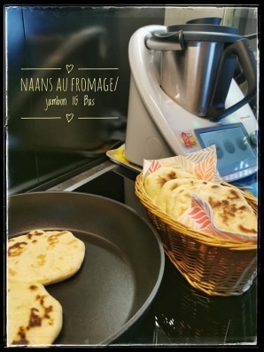 Naans jambon/fromage IG bas