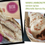 Les Naans jambon/fromage, version Ig bas ! Al'Origin