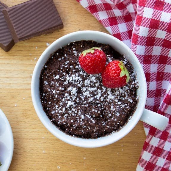 Mug cake au chocolat - Faible teneur en glucides. Vendu par Al'Origin.fr