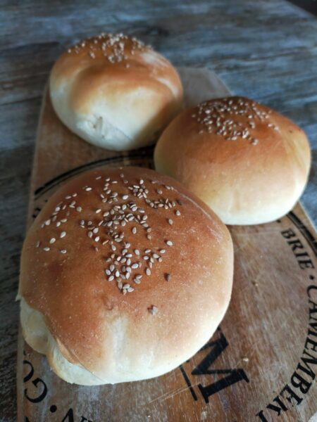 Le Hamburger Bun - Farine Fiberpasta IG 29 - Vendu chez al-origin.fr