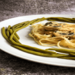 Dinde à La Sauce Forestière - Spaghettis Fiberpasta IG 23 - Vendu chez al-origin.fr