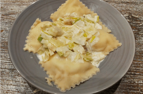 Les Raviolis Saumon Ricotta