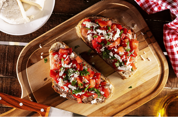 Bruschetta de l'amour - pain ERNGUS10 - Vendu chez al-origin.fr