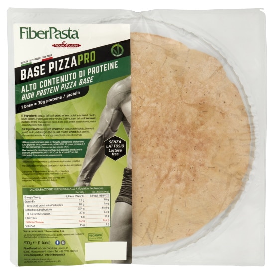 Base à pizza protéinée IG 43 fiberpasta