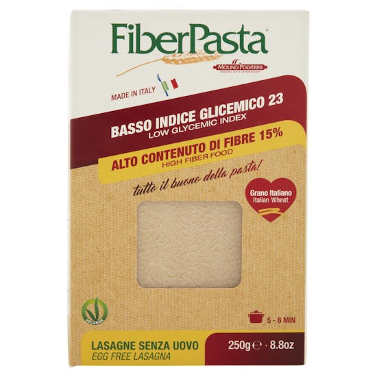 Lasagnes FiberPasta sans oeuf IG 23