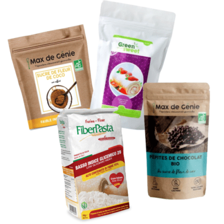 Panier pour pâtisser IG bas à Noël. Vendu sur Al'origin.fr
