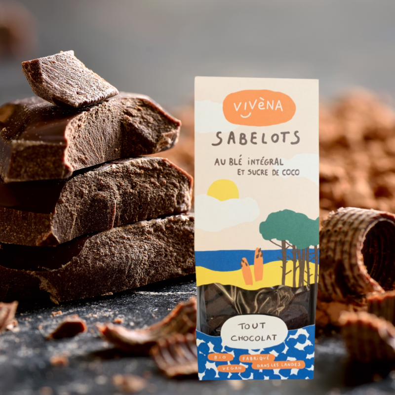 Sabelots tout chocolat IG bas. Vendus sur Al'origin.fr