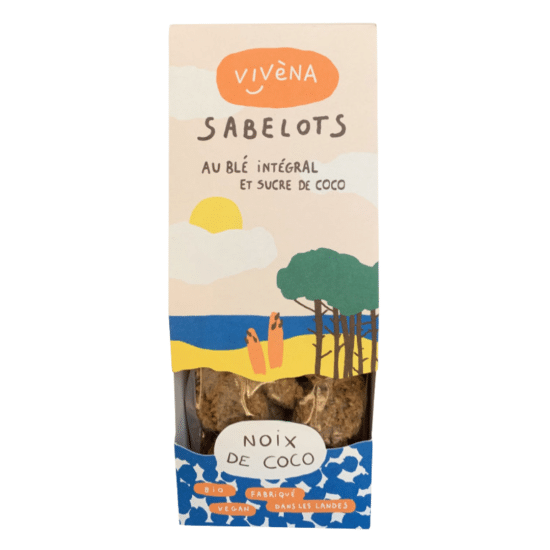 Biscuits Sabelots Noix de coco. Vendus sur Al'Origin.fr