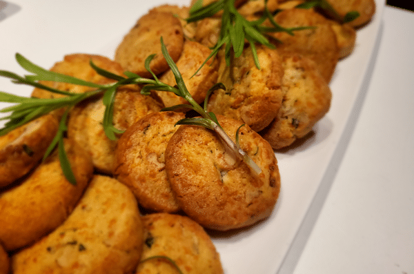 Cookies salés roquefort/noix IG bas