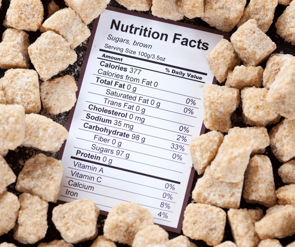 l'indice glycémique et les étiquettes nutritionnelles