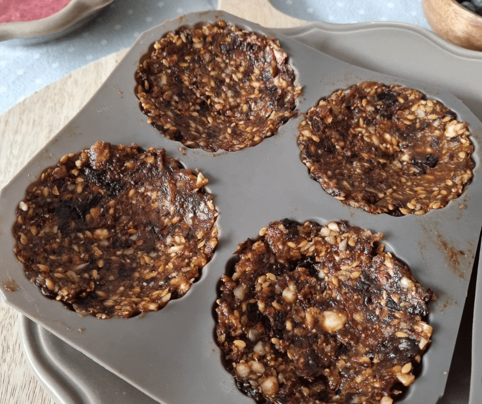 Pâte à tarte crue au sirop de yacon